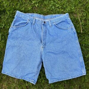 Casual Light Blue Denim Shorts